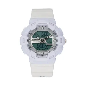 OVERSIZED SPORT WATCH WHITE MULTI