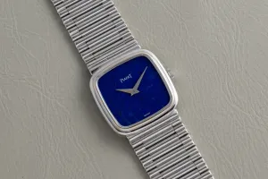 Piaget White Gold 'Lapis Lazuli' Dress Watch