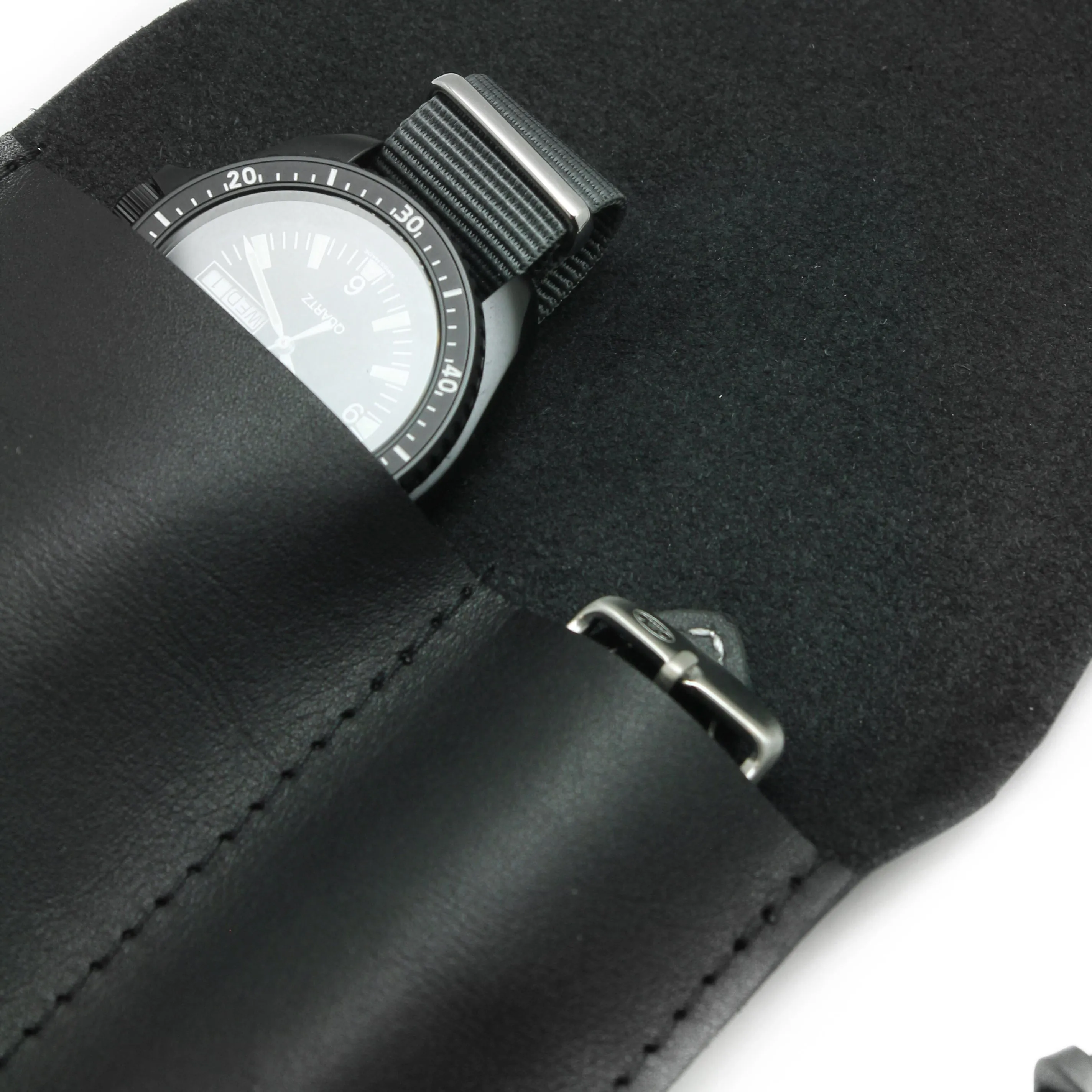 Premium Leather Watch Roll