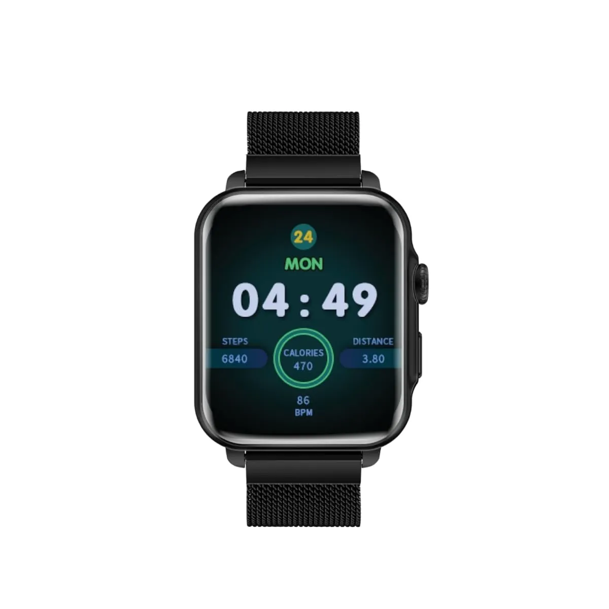 Promate ProWatch-B18 Fitness Smart Watch, (Black)