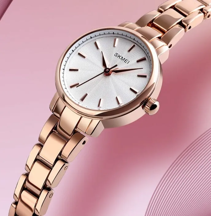 Quartz Watch Women Fashion Ladies Watches Wrist Waterproof Stainless Steel Women Watches Luxury