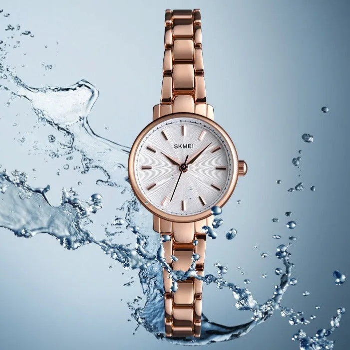 Quartz Watch Women Fashion Ladies Watches Wrist Waterproof Stainless Steel Women Watches Luxury