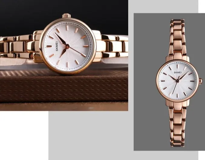 Quartz Watch Women Fashion Ladies Watches Wrist Waterproof Stainless Steel Women Watches Luxury