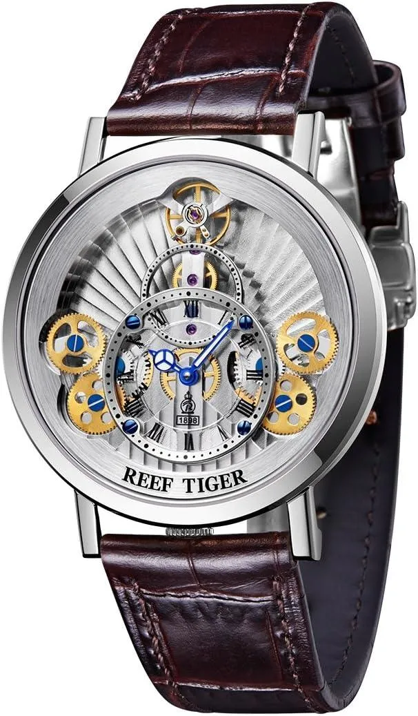 Reef Tiger Luxury Skeleton Watches Watch