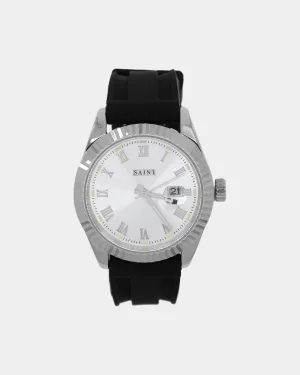 Saint Morta Felix Silica Watch Silver/Black