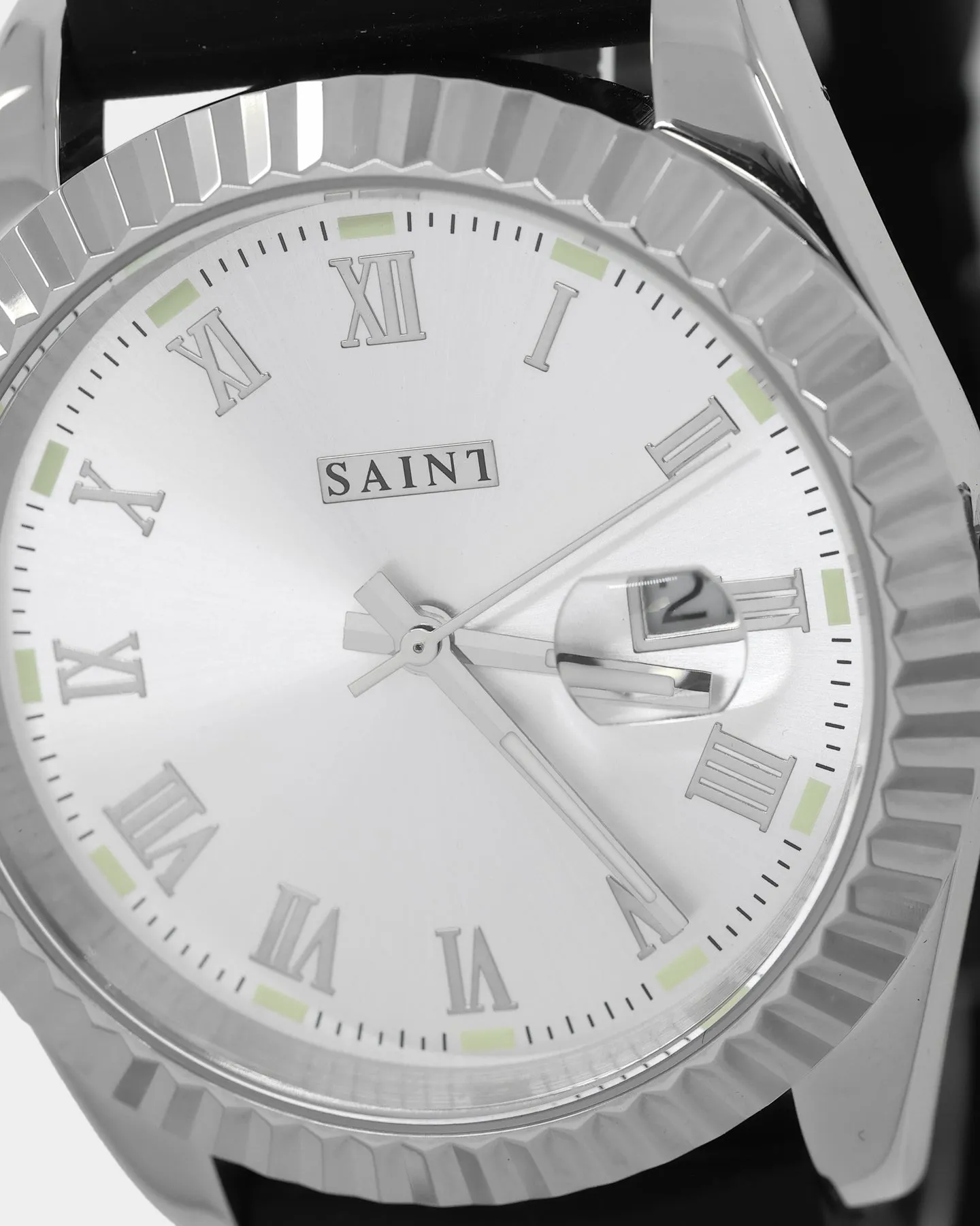 Saint Morta Felix Silica Watch Silver/Black