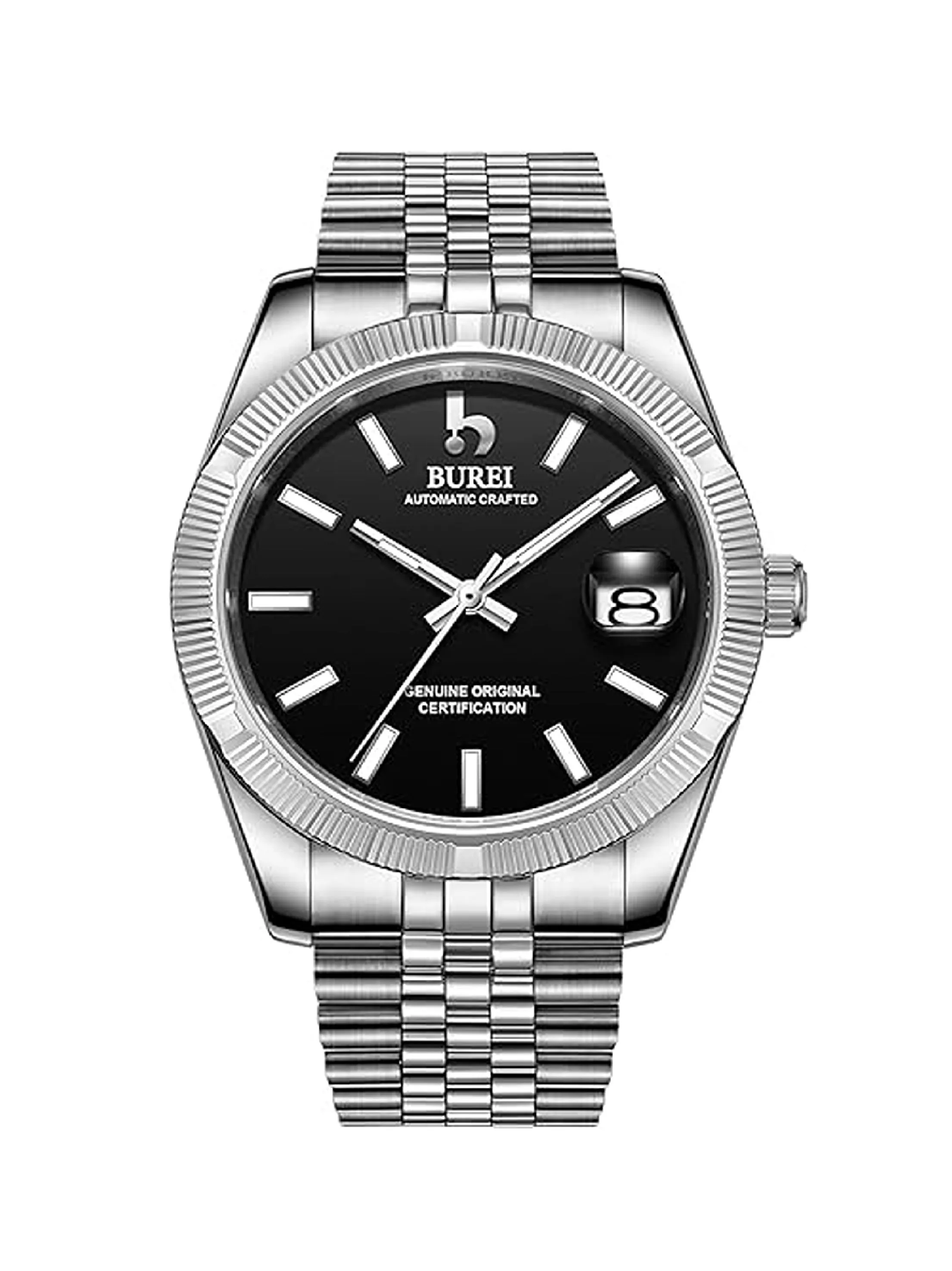 Sapphire Crystal Business Stainless Steel Men'S Watch