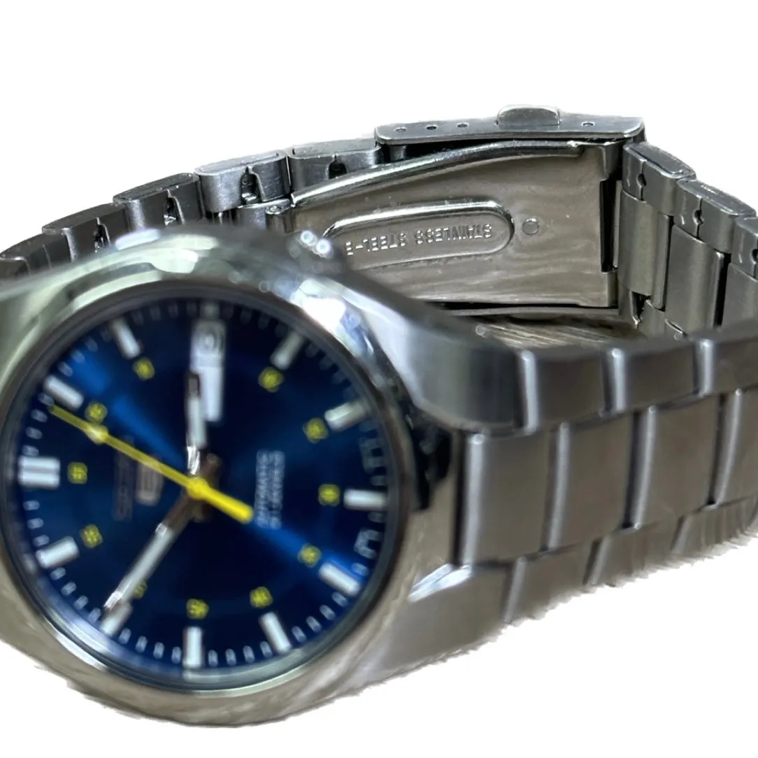 Seiko 5 Sports Automatic SNK615 Stainless Steel with Blue Face