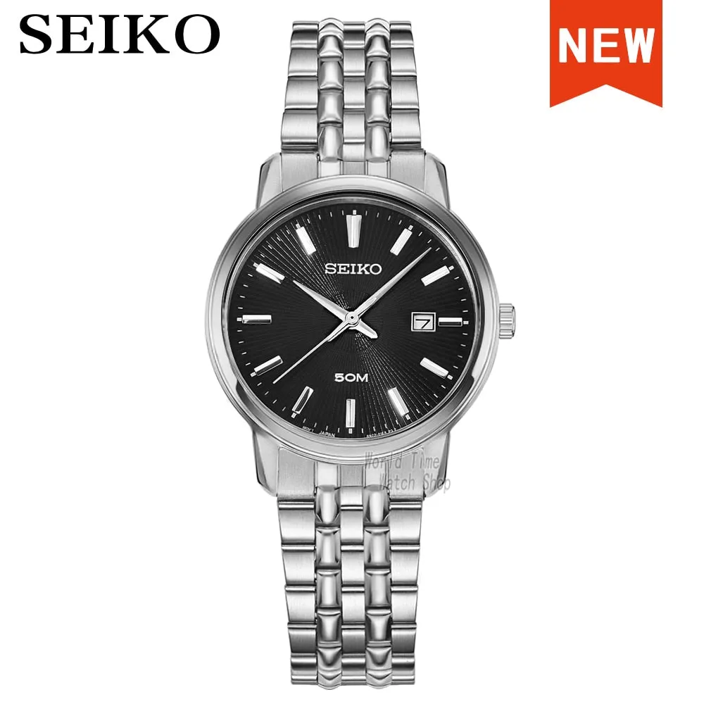 Seiko watch woman quartz  watch Top Luxury Brand Sport waterproof  relogio masculino SUR659P1