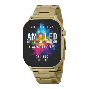 Series 29 Reflex Active Amoled Pale Gold Bracelet Smart Calling Watch