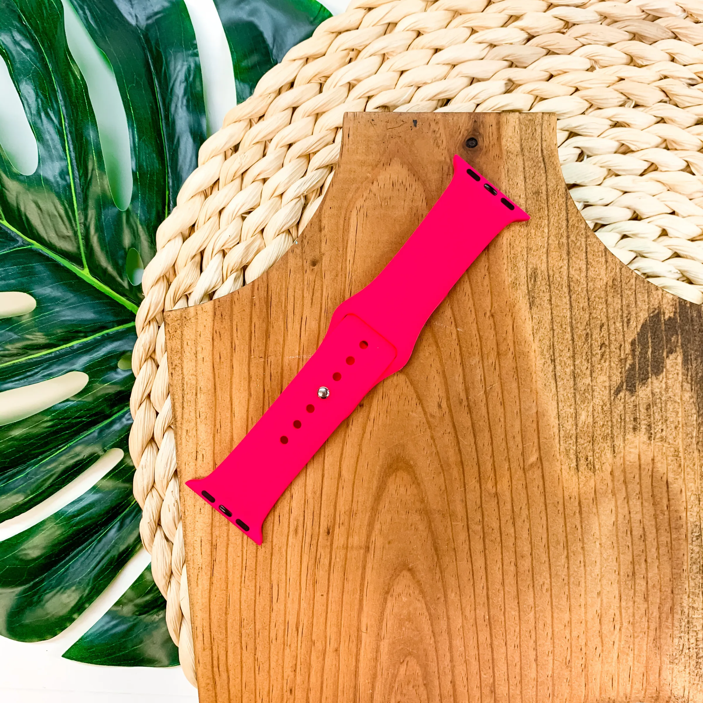 Smart Watch Band in Hot Pink