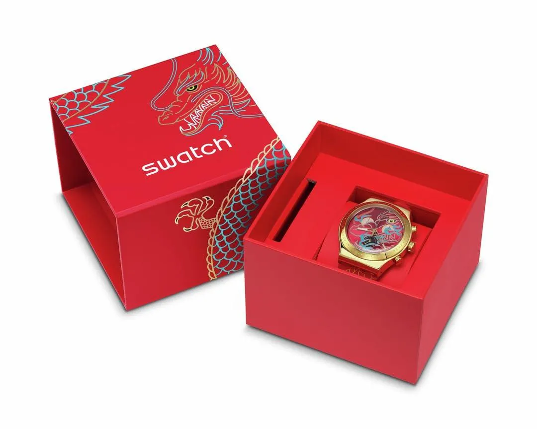 Swatch Dragon in Motion Watch