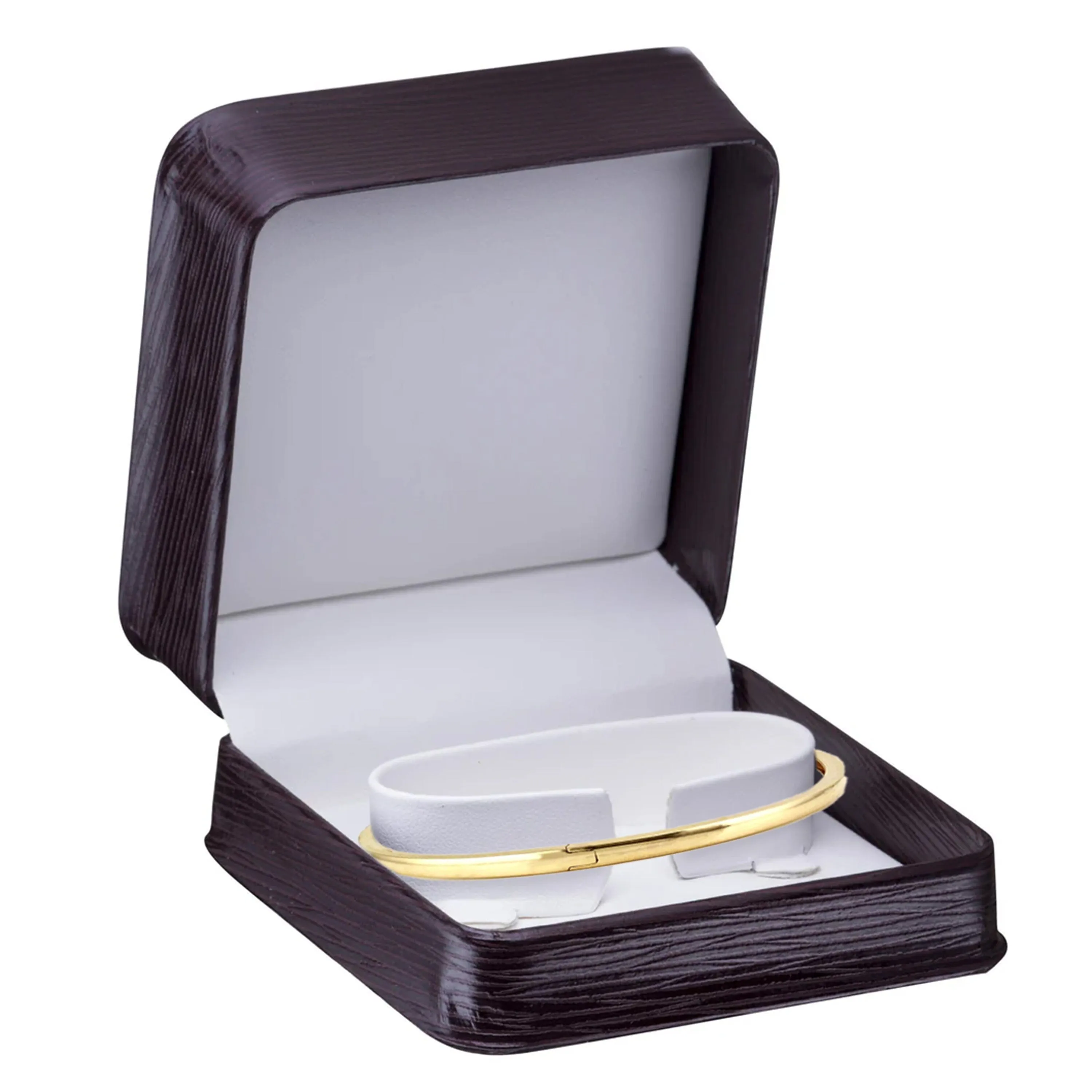 Textured Leatherette Watch/Bangle Box, Exquisite Collection