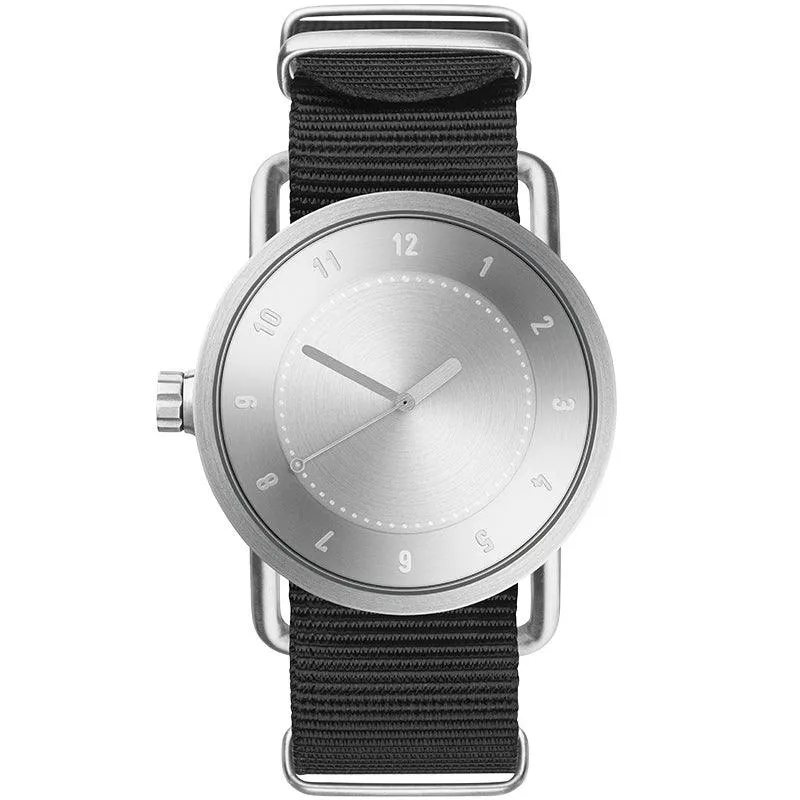 TID No.1 Steel Dial / Black Nylon Strap / Steel Buckle