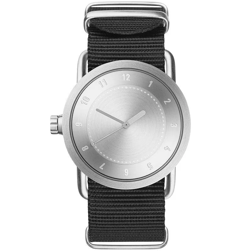 TID No.1 Steel Dial / Black Nylon Strap / Steel Buckle