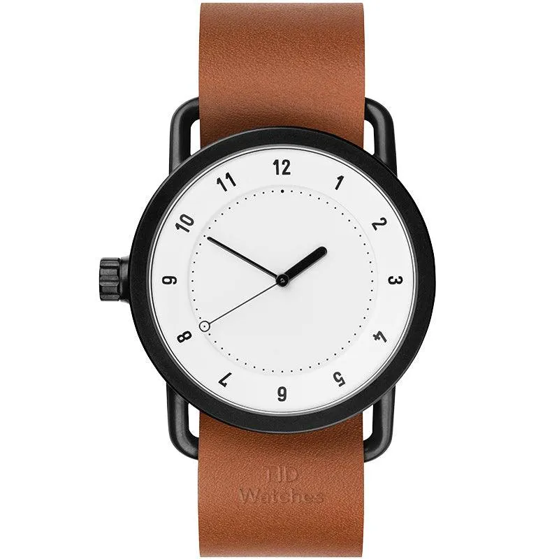 TID No.1 White Dial / Black Nylon Strap / Black Buckle