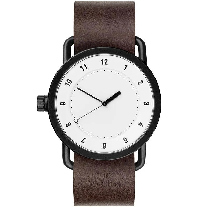 TID No.1 White Dial / Black Nylon Strap / Black Buckle