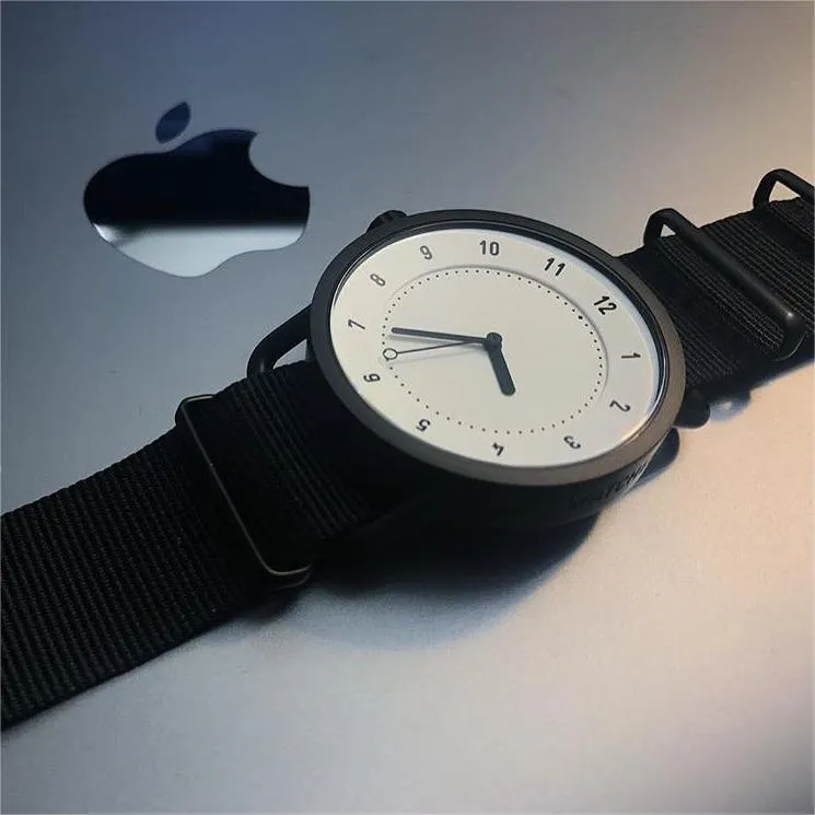 TID No.1 White Dial / Black Nylon Strap / Black Buckle