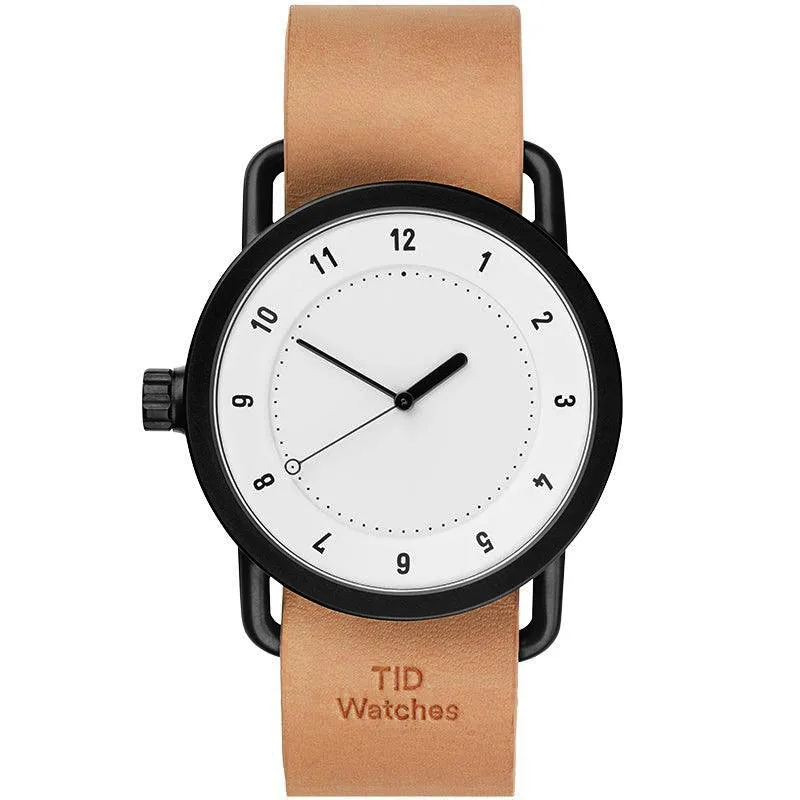 TID No.1 White Dial / Black Nylon Strap / Black Buckle