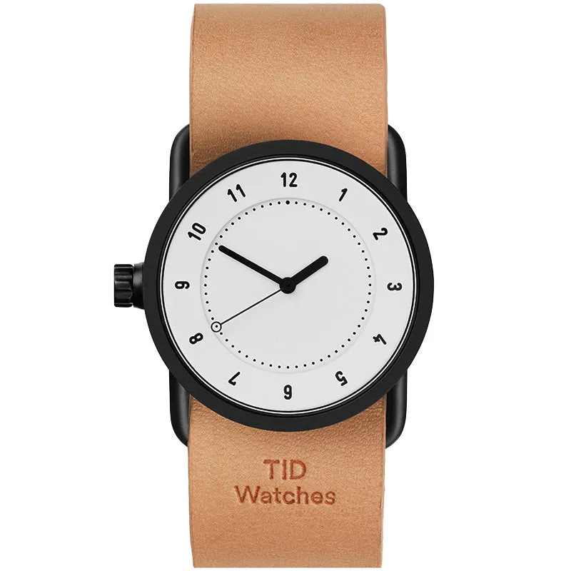 TID No.1 White Dial / Black Nylon Strap / Black Buckle