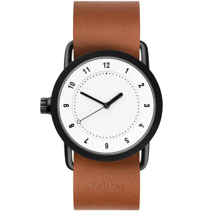 TID No.1 White Dial / Black Nylon Strap / Black Buckle