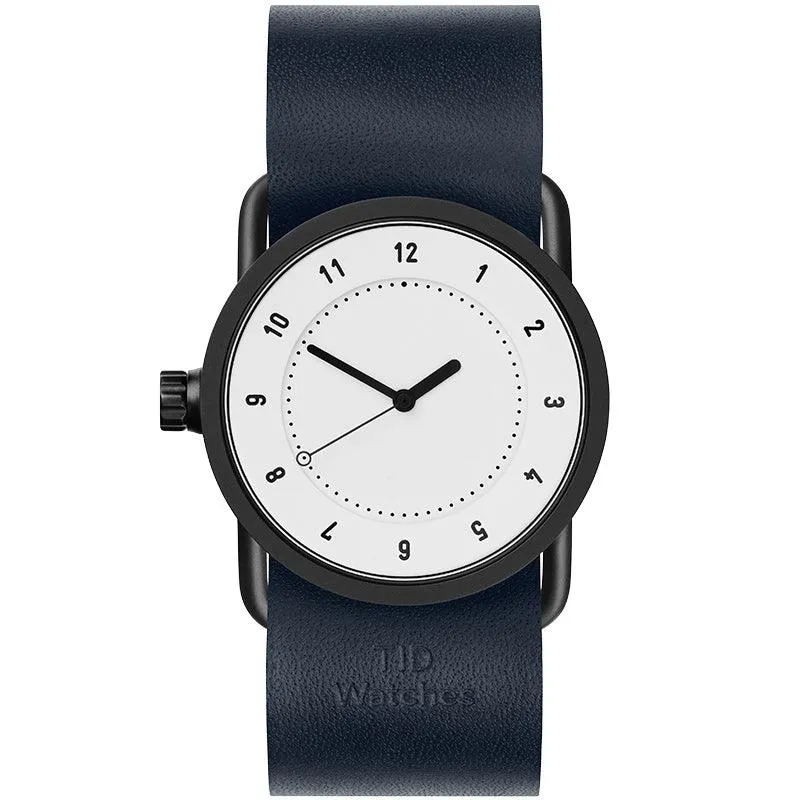 TID No.1 White Dial / Black Nylon Strap / Black Buckle