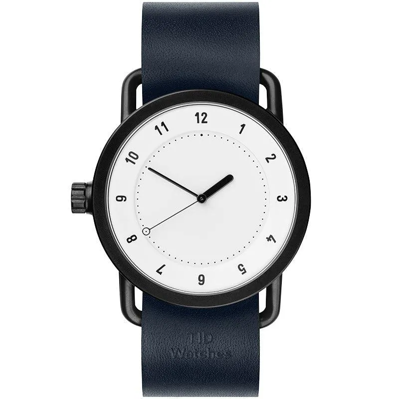 TID No.1 White Dial / Black Nylon Strap / Black Buckle