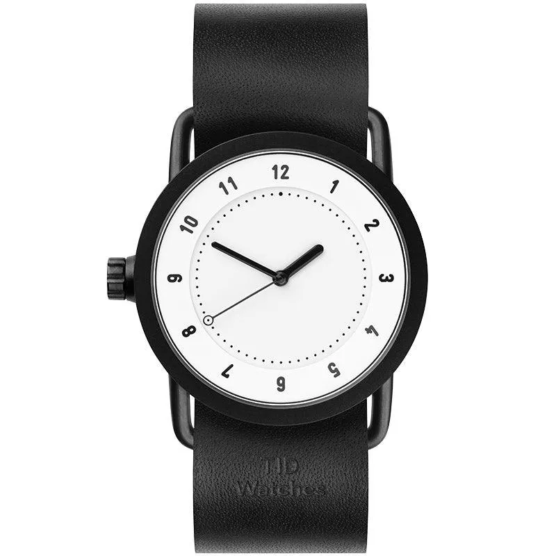 TID No.1 White Dial / Black Nylon Strap / Black Buckle