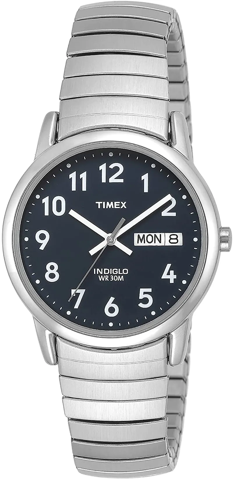 Timex Men's Easy Reader Day-Date Expansion Band Watch