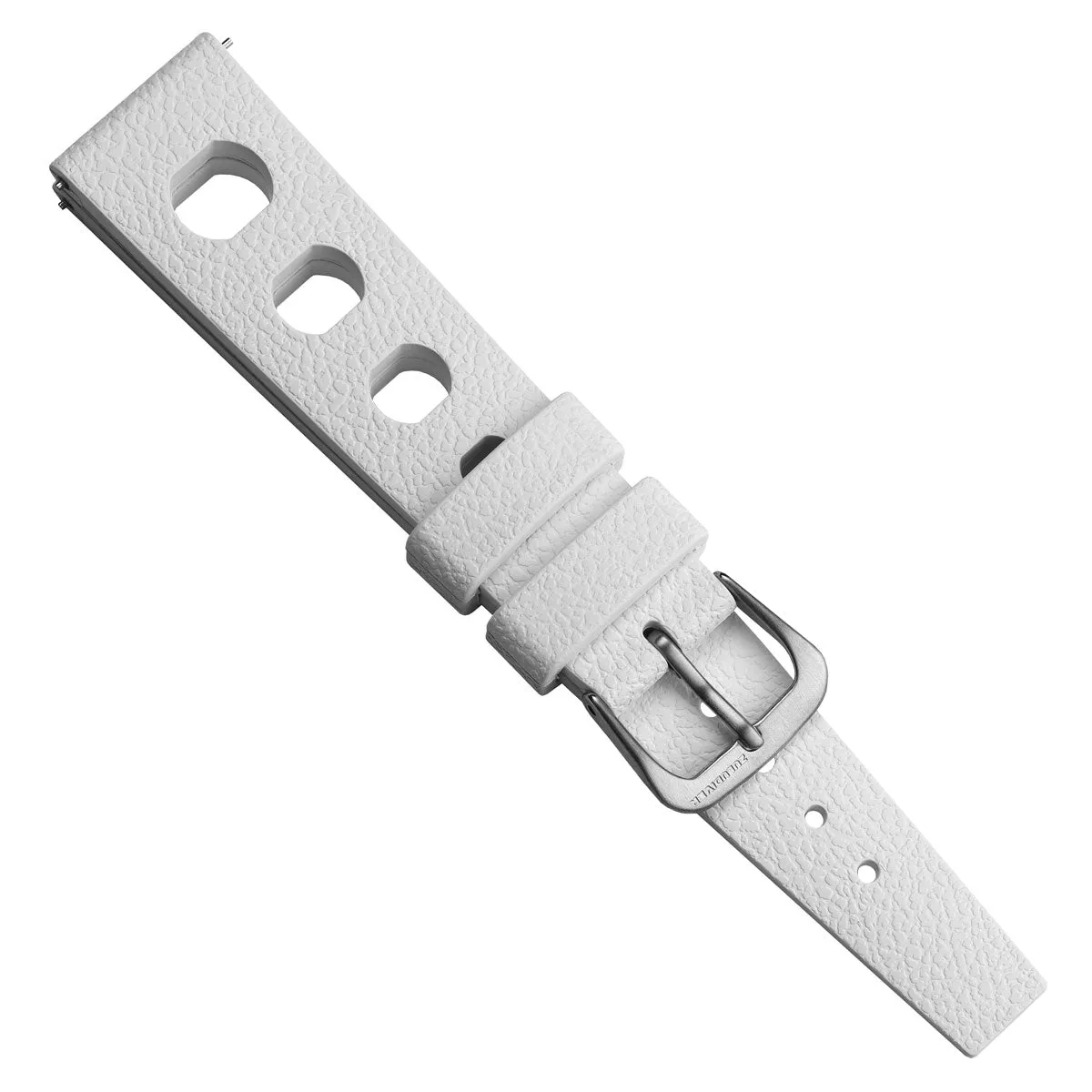 Tropical Regis FKM Rubber Watch Strap - Red