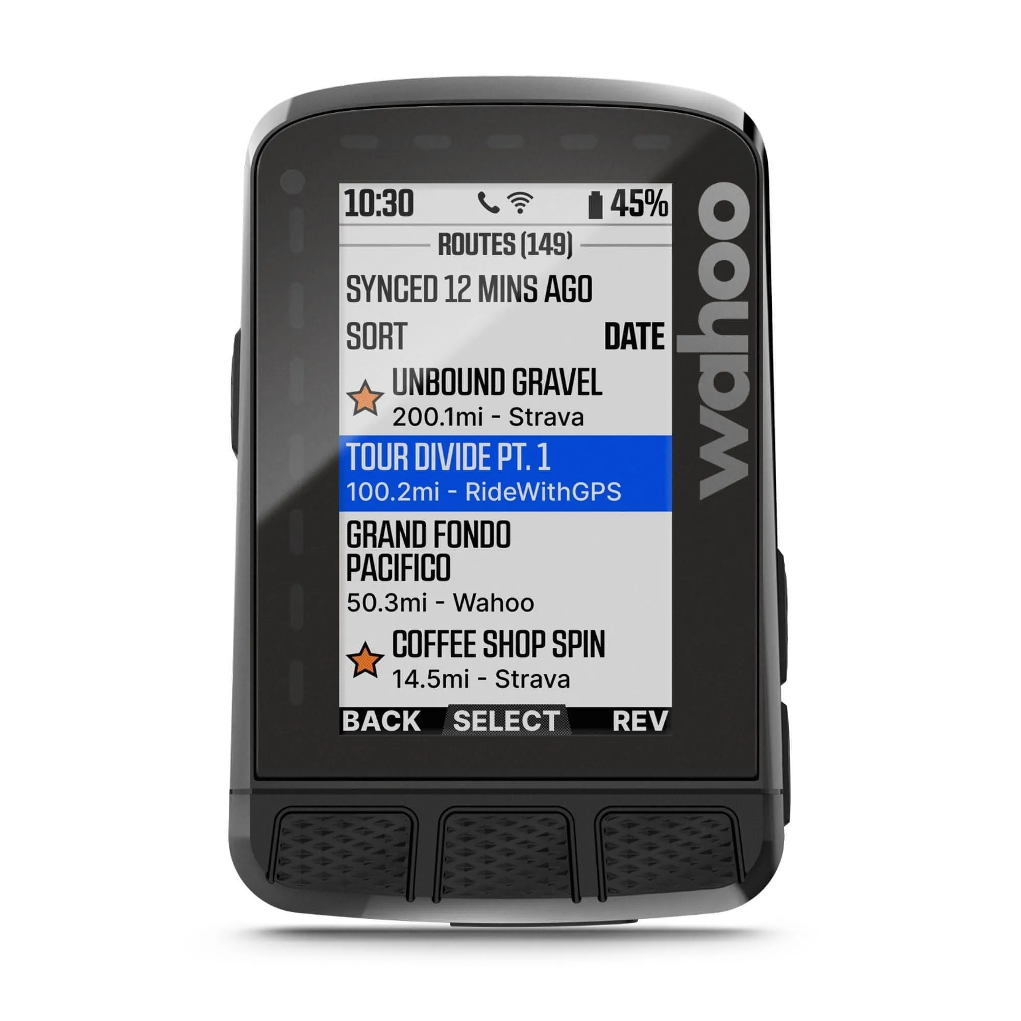 Wahoo ELEMNT ROAM V2 GPS Bike Computer Bundle