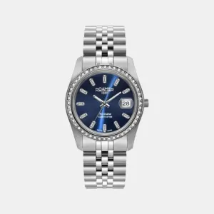 Women's Blue Analog Stainless Steel Watch 853858 41 49 20