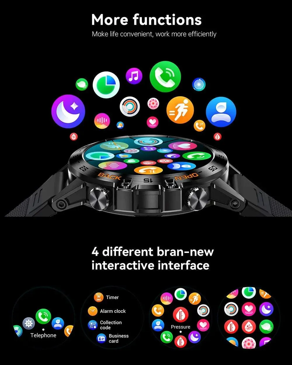 Xiaomi Bluetooth Call Smart Watch Men